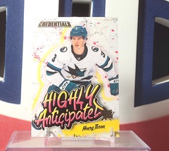 Henry Thrun 2023-24 - Highly Anticipated Rookie #Ha-41 Credentials Upper Deck